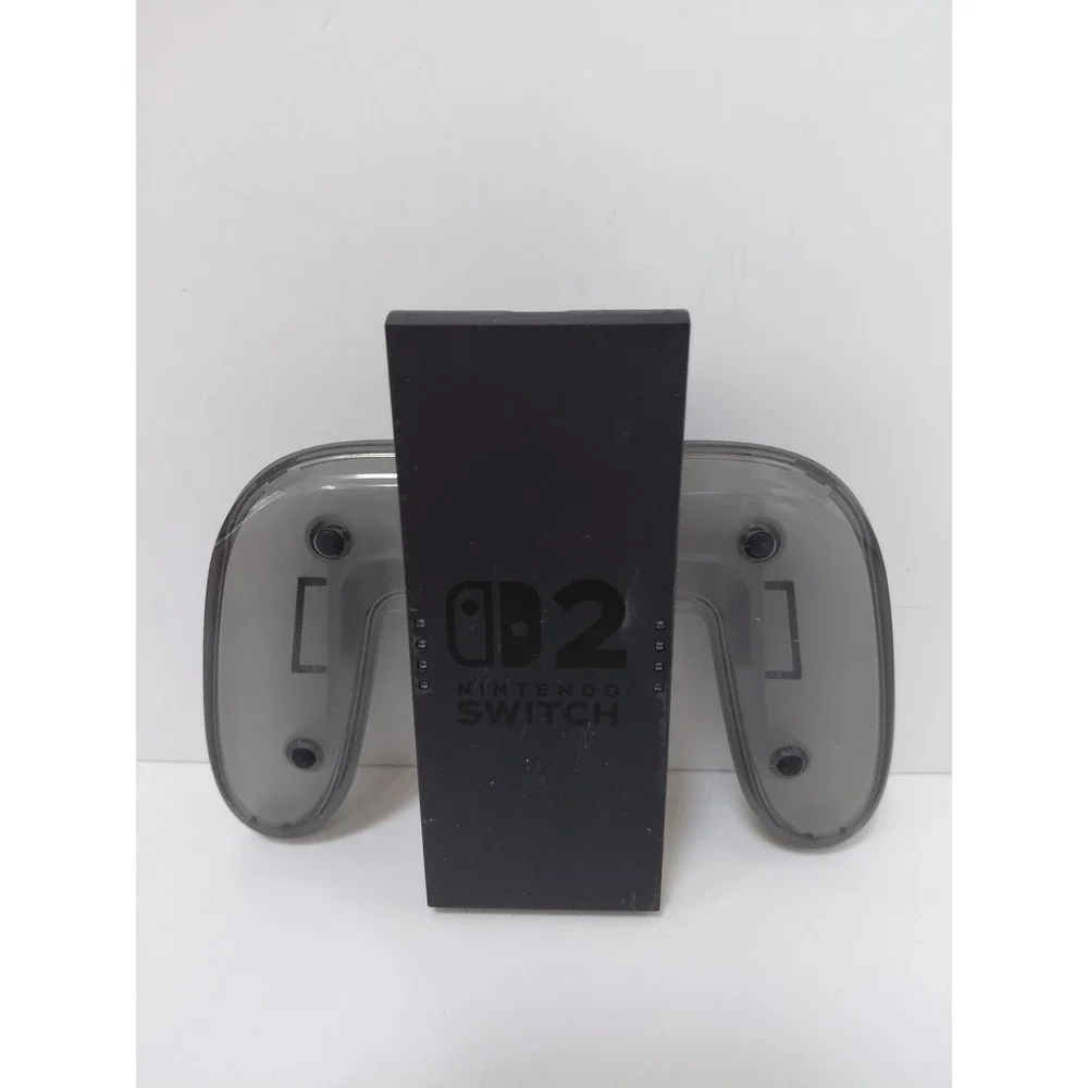 Nintendo Switch Joy-Con Charging Grip Black HAC-012 with USB Cable OPEN BOX